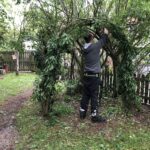 Lowther Forestry arborists working at Lowther Endowed School