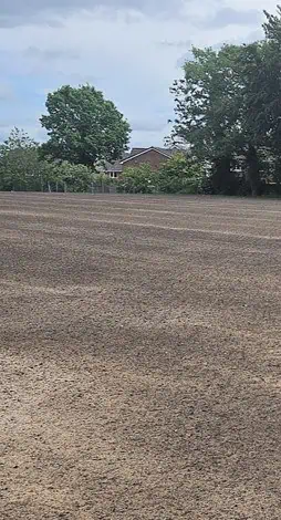Soft landscaping and sports pitch at Belvidere School, Shrewsbury