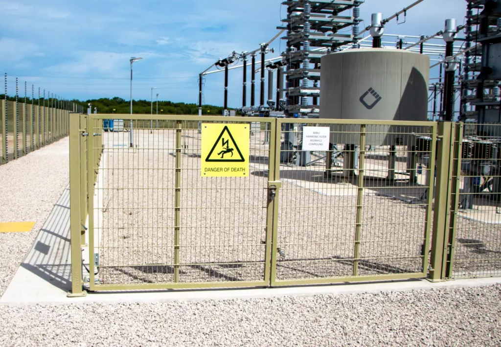 High security perimeter fencing by Lowther Forestry