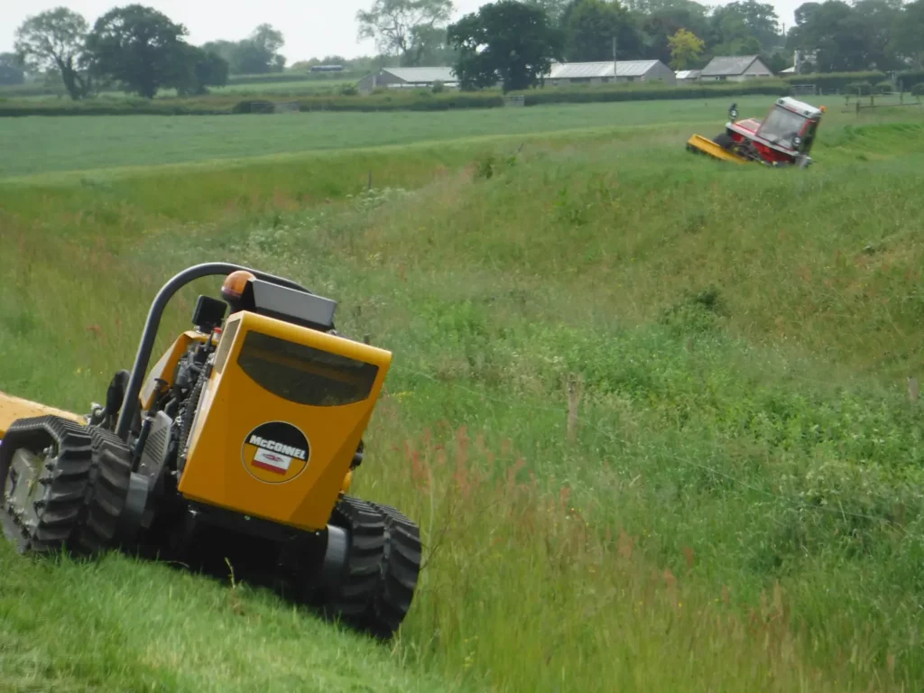 Grass cutting and vegetation management by Lowther Forestry