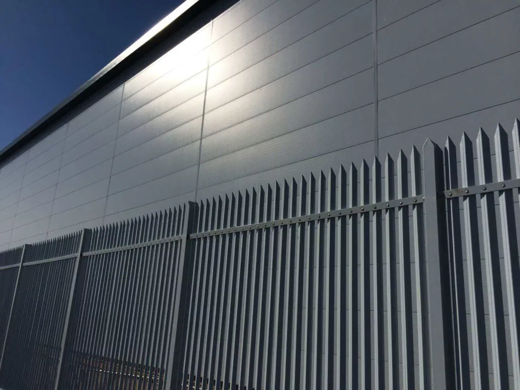High security perimeter fencing installed by Lowther Forestry