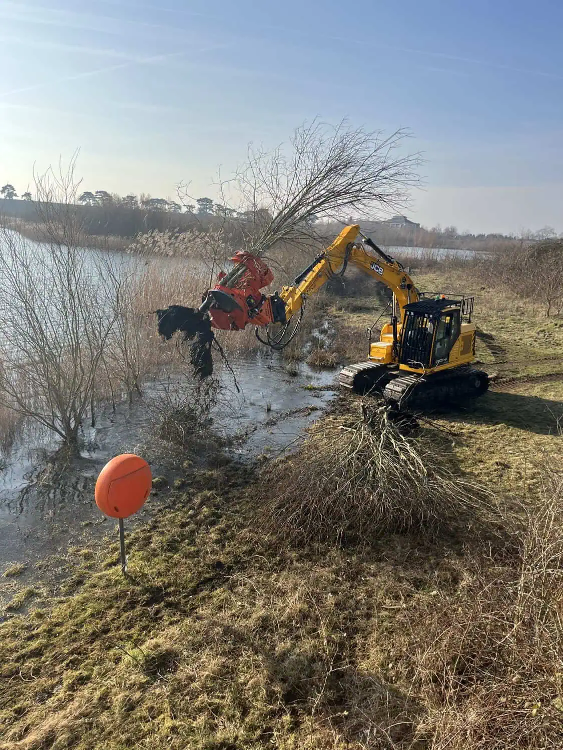 Waterway and vegetation clearance by Lowther Forestry